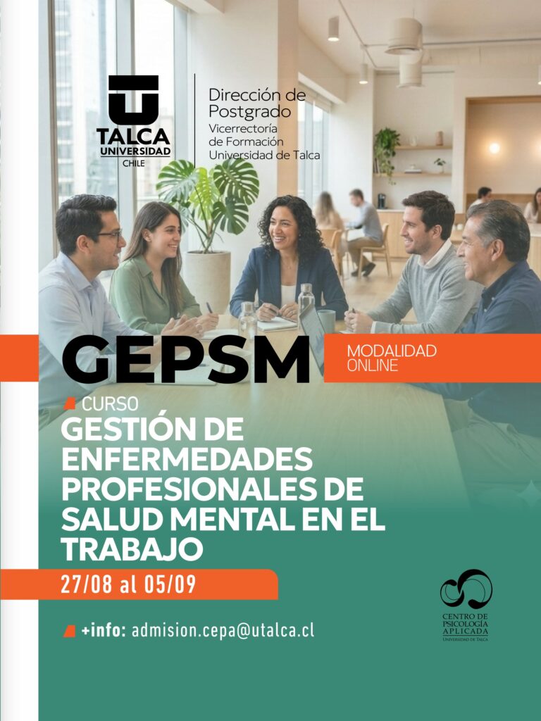 Curso Gestion de Enfermedades Profesionales de Salud Mental en el Trabajo