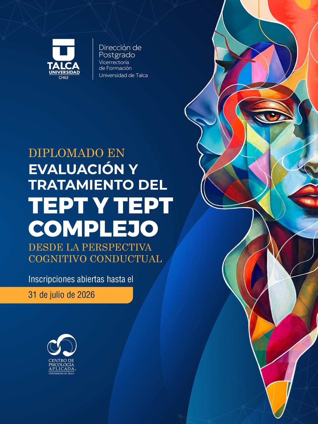 Diplomado Evaluación y Tratamiento del TEPT y TEPT Complejo - Utalca
