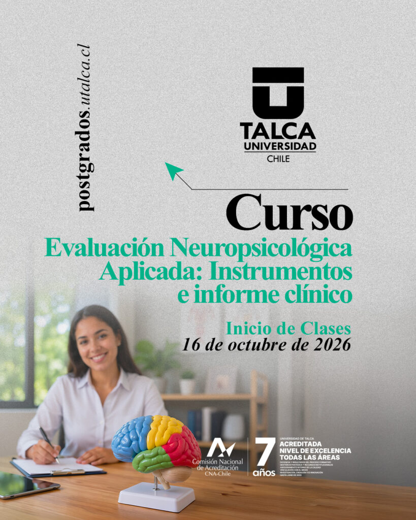 Curso Evaluación Neuropsicológica aplicada instrumentos e informe clínico